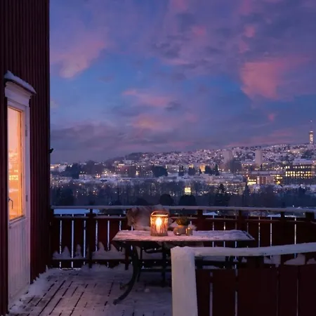 Flott Med Utsikt Over * Trondheim