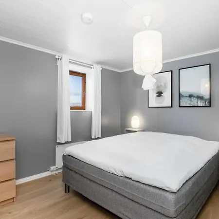 Flott Med Utsikt Over Lägenhet Trondheim